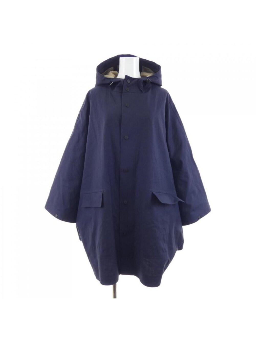 Hermes Sellier Cape Jacket Navy